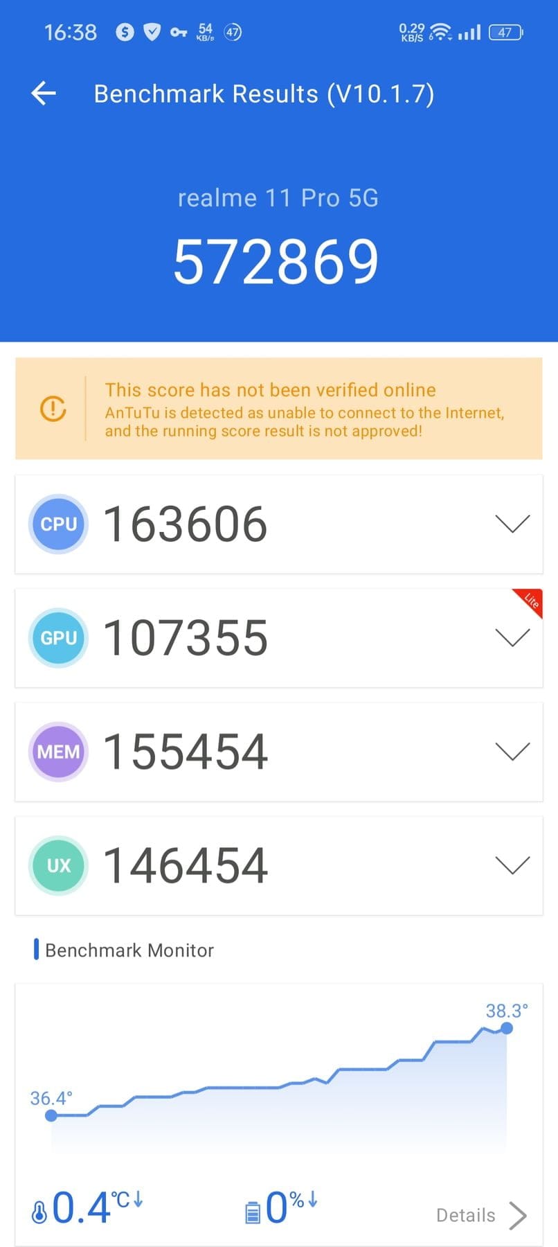 Realme 11 Pro AnTuTu – 716,342
