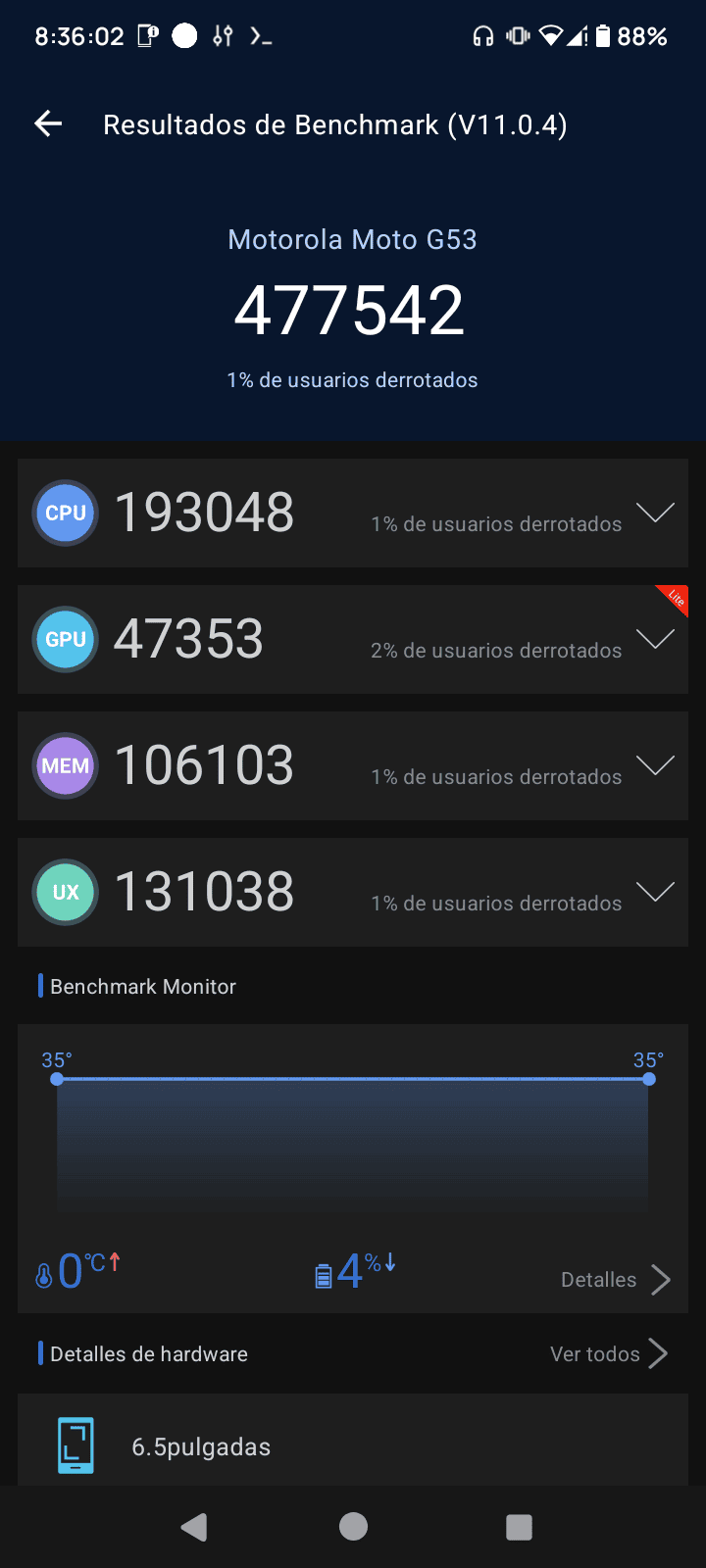 Motorola Moto G53 AnTuTu – 477,542