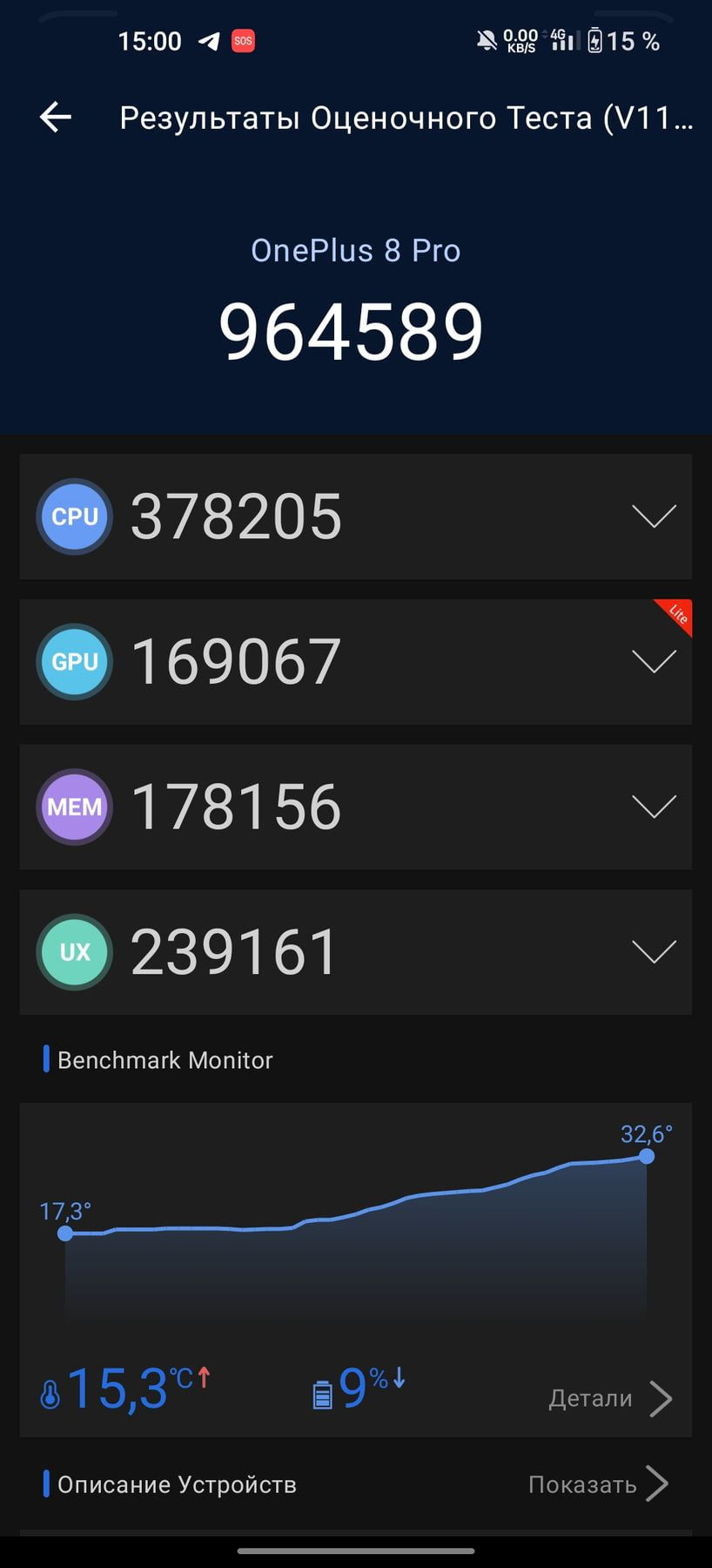 OnePlus 8 Pro AnTuTu – 964,589