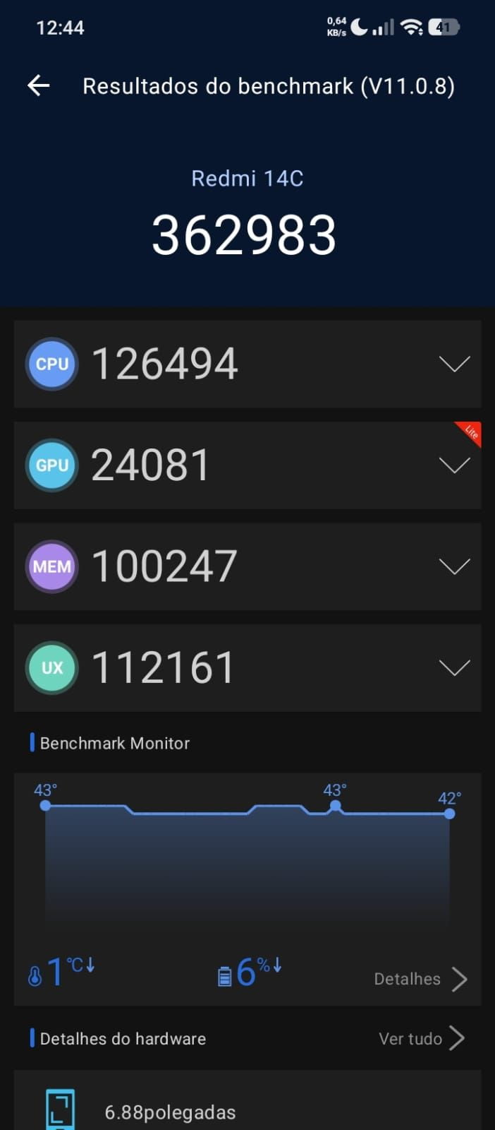 Xiaomi Redmi 14C AnTuTu – 362,983