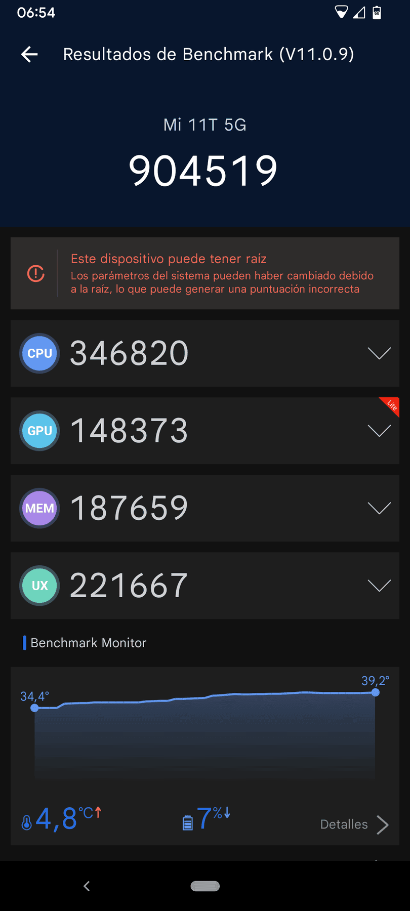 Xiaomi 11T AnTuTu – 904,519