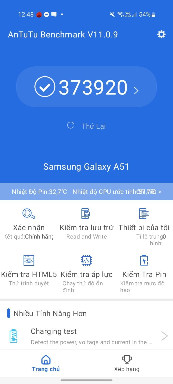 Tecno Spark 8C AnTuTu – 322,580