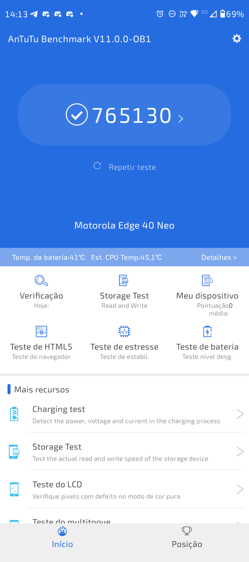 Motorola Edge 40 Neo AnTuTu – 765,130